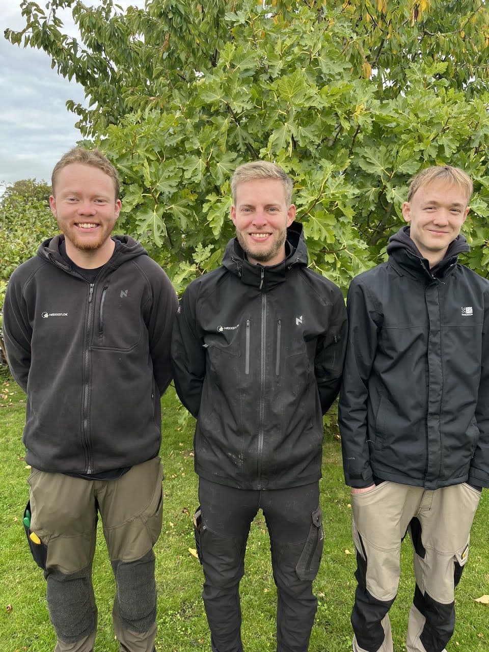 Holdet bag Hækken.dk: Anton, Mikkel og Mads